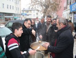 Erzurum da Muharrem dayanışması